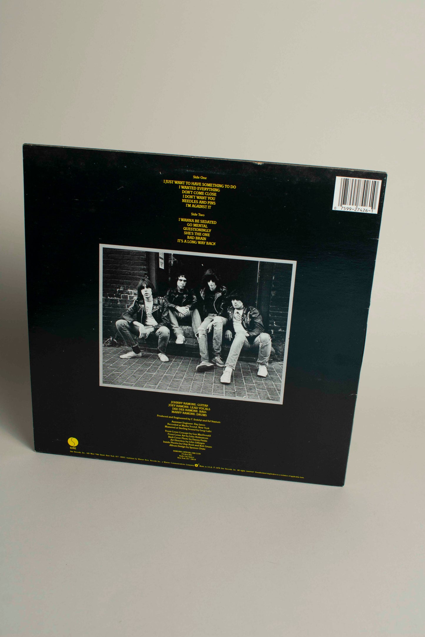 Ramones – Road to Ruin (US, 12" Album, 1982)