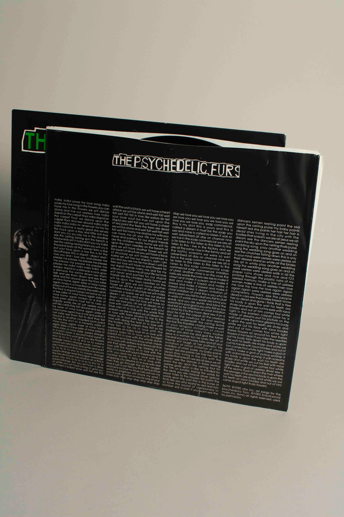 The Psychedelic Furs – The Psychedelic Furs (US, 12" Album, 1980)