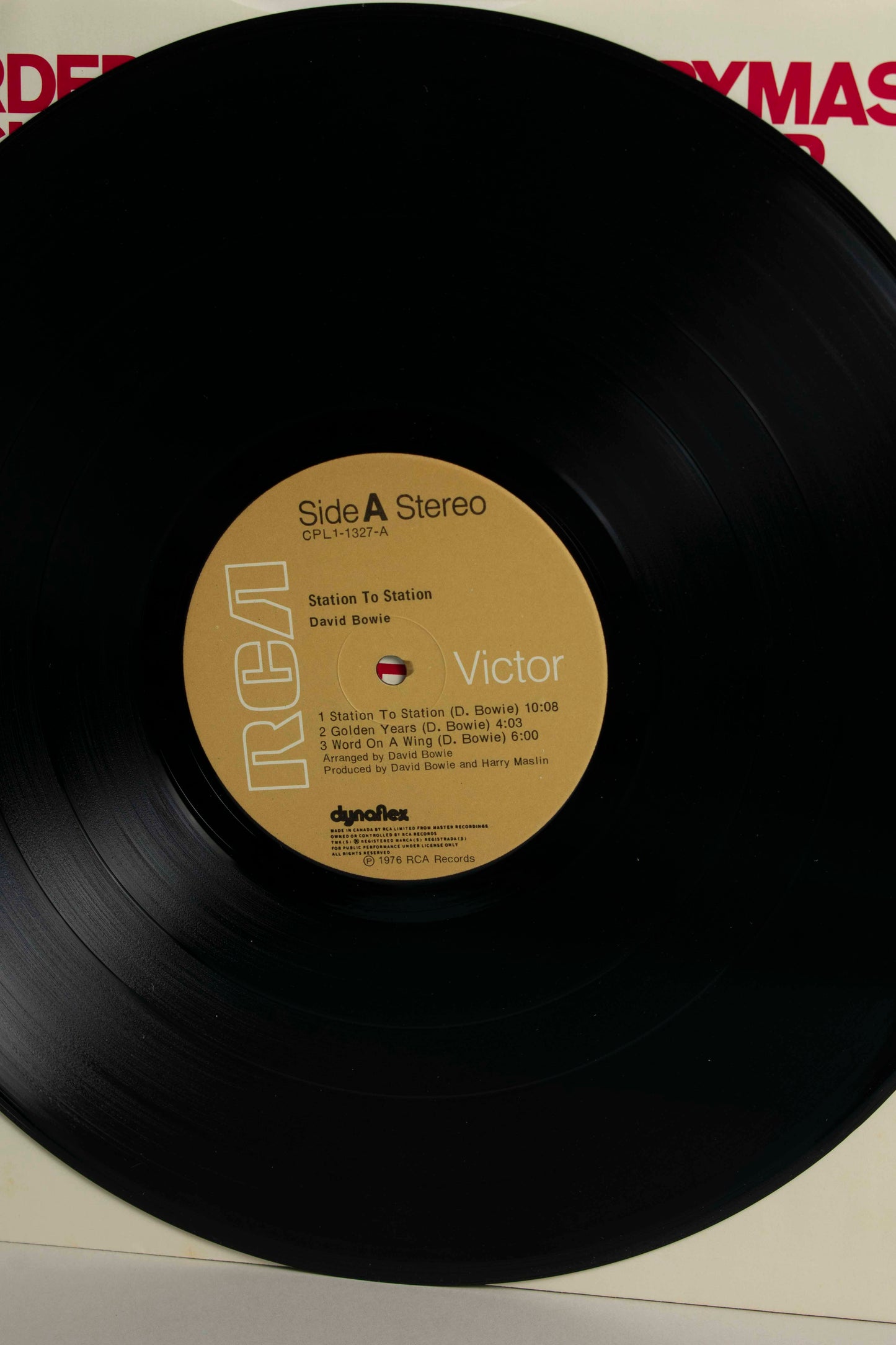 David Bowie – Station to Station (Canada, 12" Album, 1976)