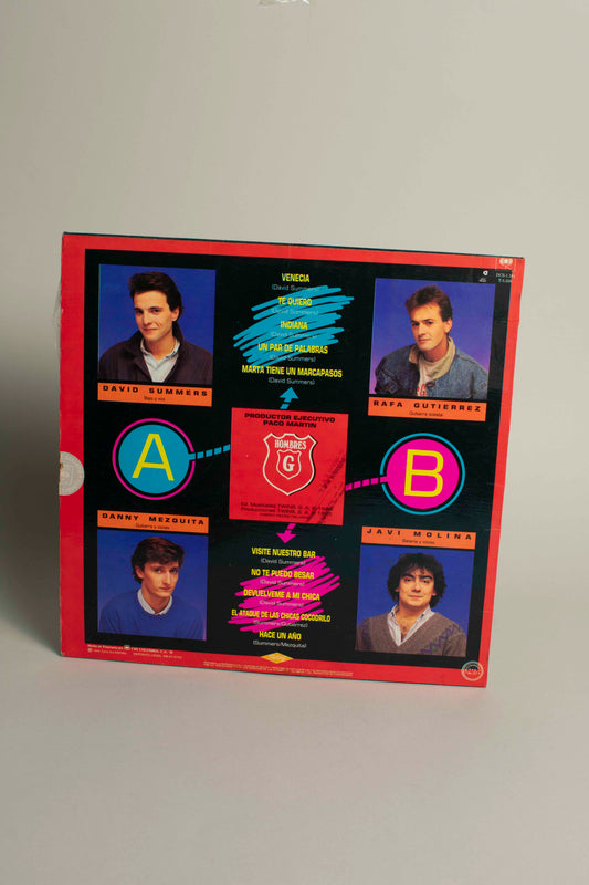 Hombres G – Un Par De Palabras (VE, 12" Album, 1987)