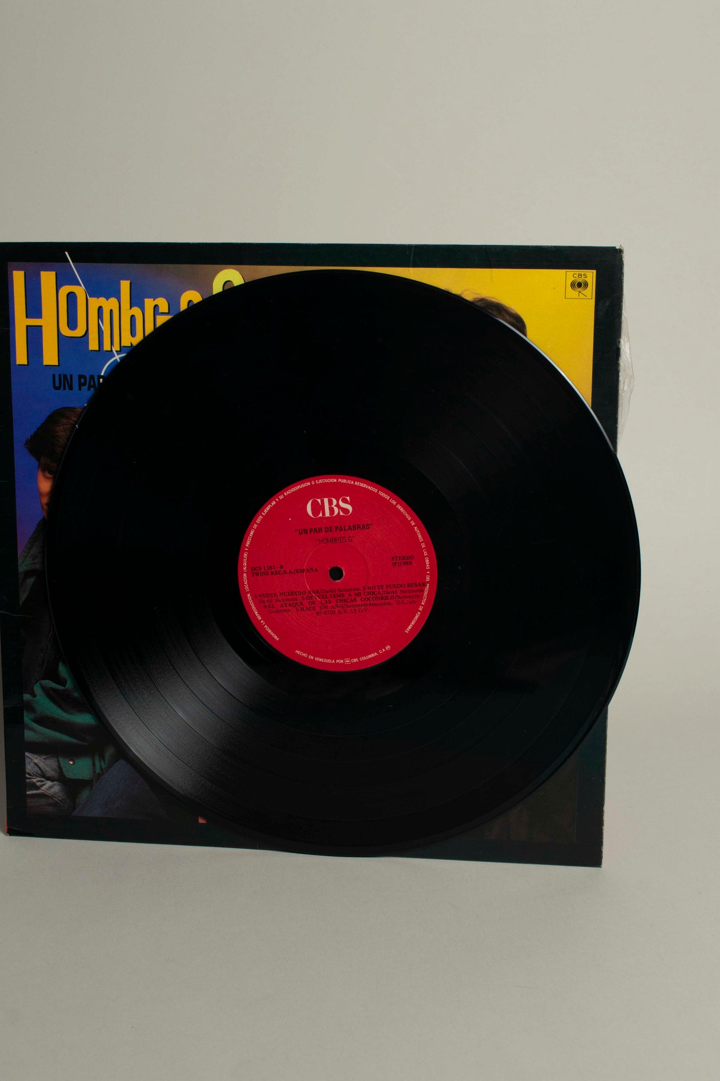Hombres G – Un Par De Palabras (VE, 12" Album, 1987)