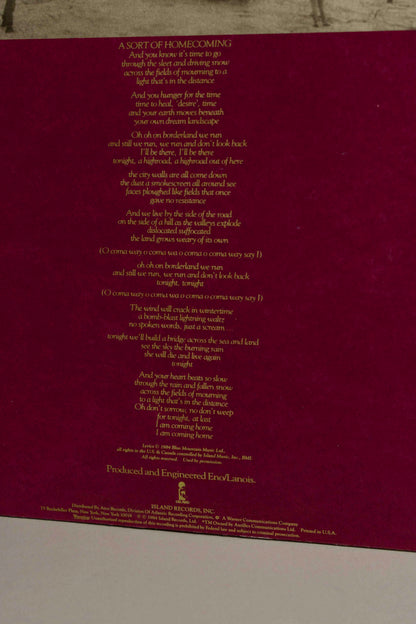 U2 – The Unforgettable Fire (US, 12" Album, 1983)