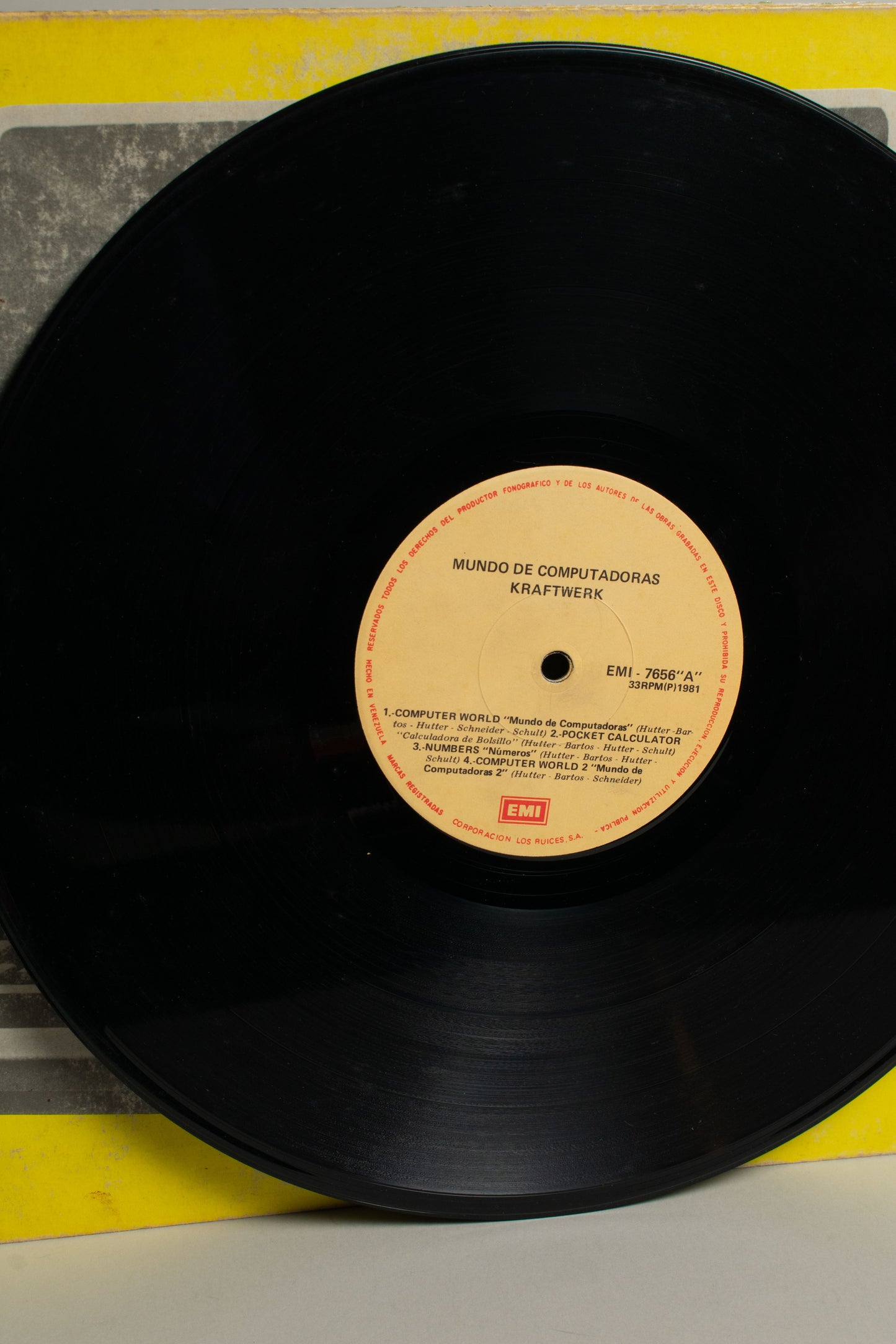 Kraftwerk – Computerwelt (Venezuela, 12" Album, 1981)