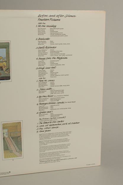 Brian Eno – Before And After Science (US, 12" Album, 1977)