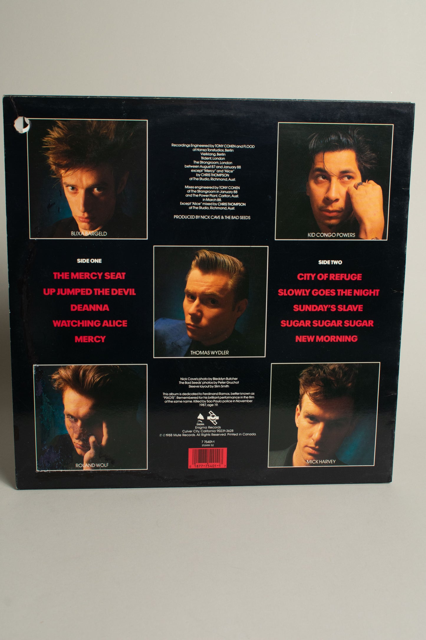 Nick Cave And The Bad Seeds – Tender Prey (US, 12" Album, 1988)