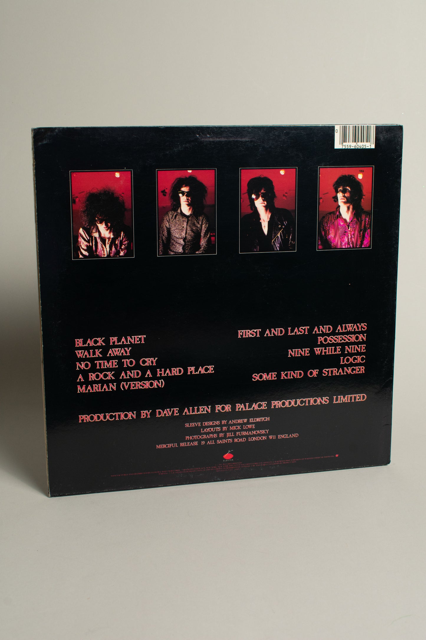 The Sisters Of Mercy – First And Last And Always (US, 12" Album, 1985)