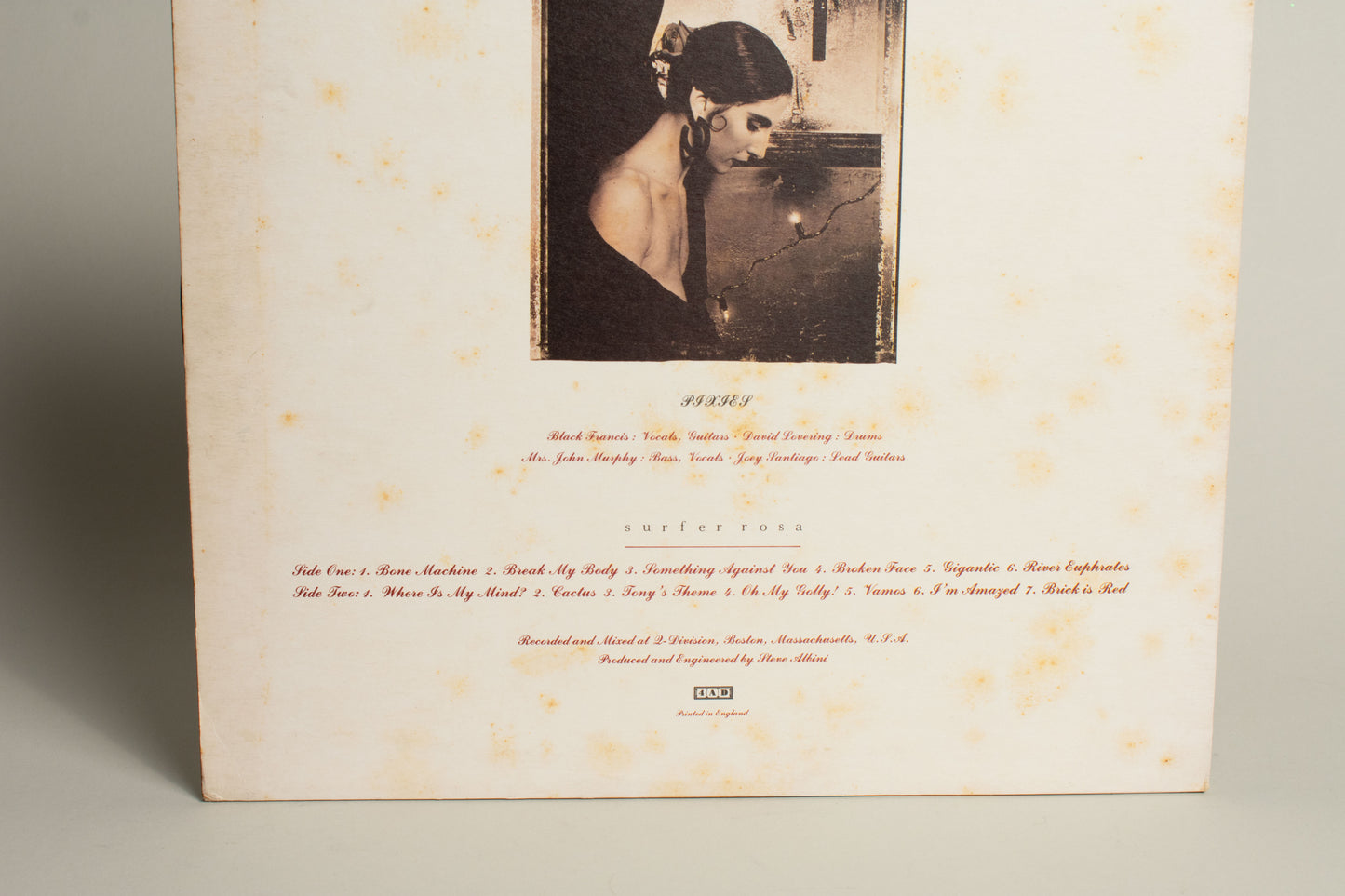 Pixies – Surfer Rosa (UK, 12" Album, 1988)