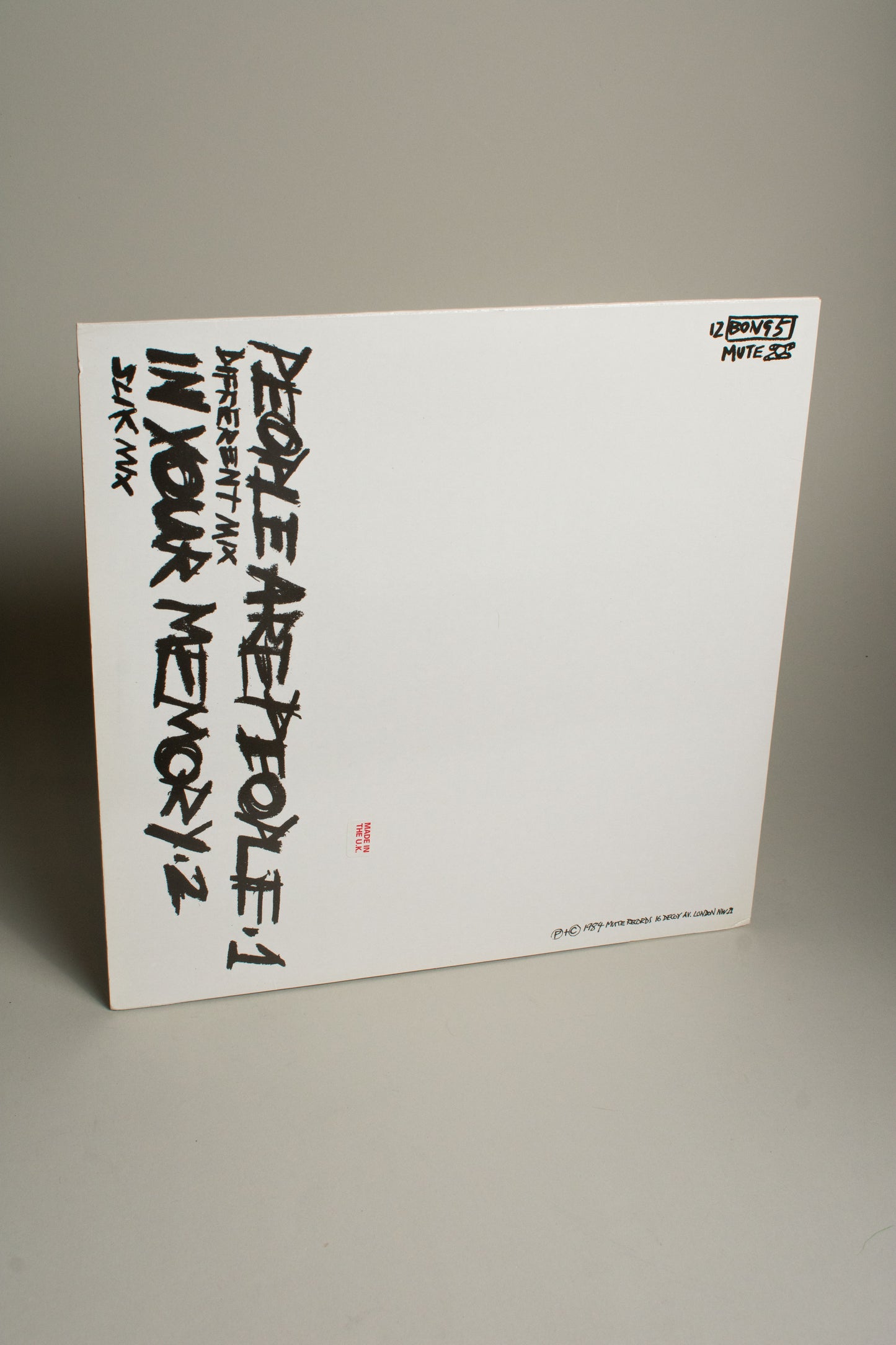 Depeche Mode – People Are People. Different Mix (UK, 12" Single, 1984)