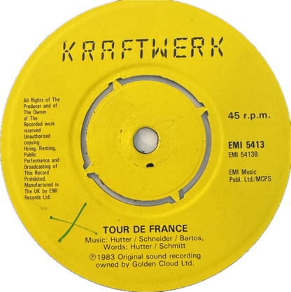 Kraftwerk – Tour de France (UK 7” Single, 1983)