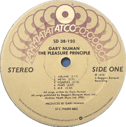 Gary Numan – The Pleasure Principle (US 12” LP, 1979)