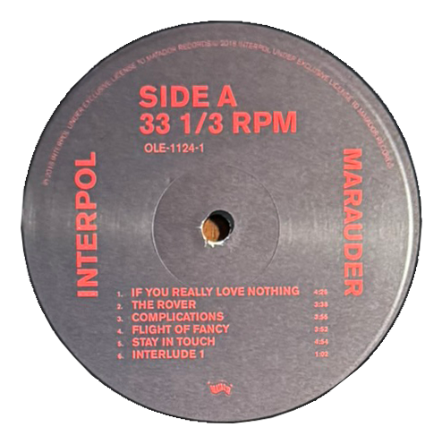 Interpol – Marauder (LP, 2018, USA)