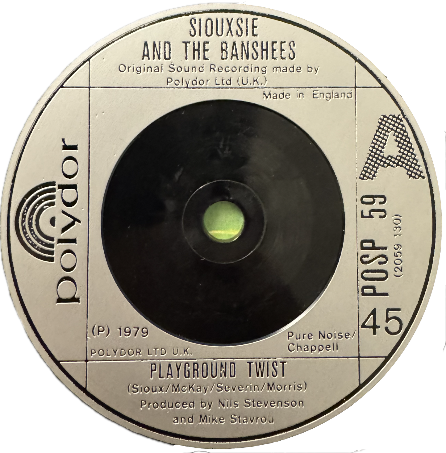 Siouxsie and the Banshees – Playground Twist / Pull to Bits (UK 7" Single, 1979)