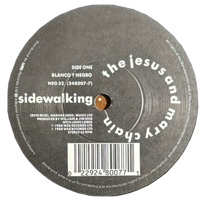 The Jesus and Mary Chain – Sidewalking / Taste of Cindy (7”, 1988, UK)