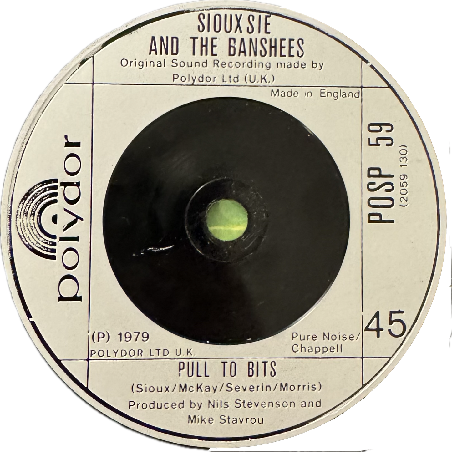 Siouxsie and the Banshees – Playground Twist / Pull to Bits (UK 7" Single, 1979)