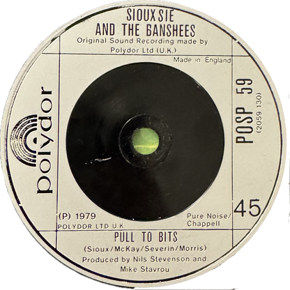 Siouxsie and the Banshees – Playground Twist / Pull to Bits (UK 7" Single, 1979)