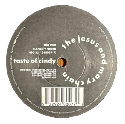 The Jesus and Mary Chain – Sidewalking / Taste of Cindy (7”, 1988, UK)