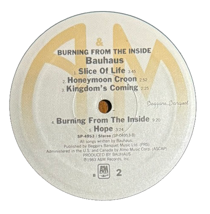 Bauhaus – Burning from the Inside (LP, 1983, USA)